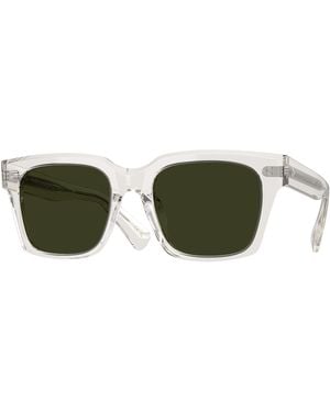 Oliver Peoples Ov5564Su Ollice 1757P1 Sunglasses Acetate G15 Pillow Polarized - Green