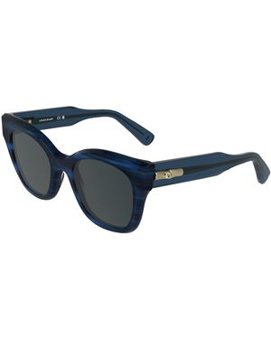 Longchamp Lo791S 407 Sunglasses Acetate Squared Normal - Black
