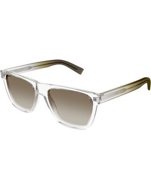 Saint Laurent Sl 619 008 Sunglasses Acetate Round - Black