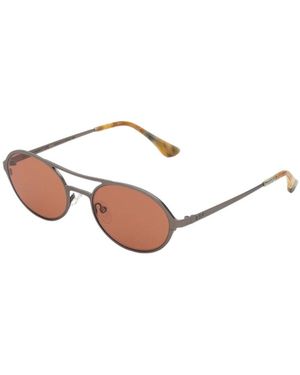 Retrosuperfuture 44R Bird Boogie Sunglasses Round Normal - Black