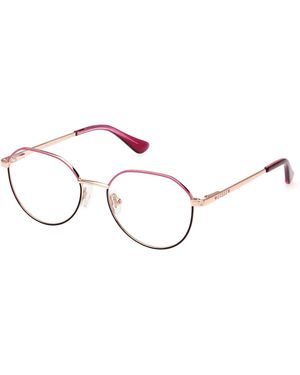 Guess Gu9232 005 Optical Frames Metal Round Normal - Black