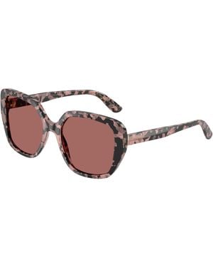 Dolce & Gabbana Dg4569 347669 Sunglasses Acetate Butterfly Normal - Black