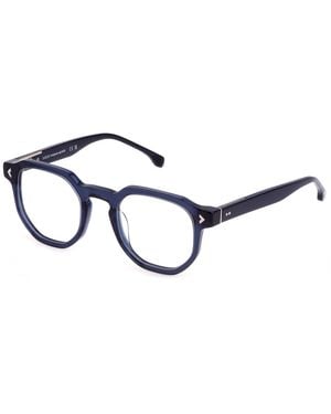 Lozza Vl4325 Sanremo 1 0W47 Optical Frames Acetate Geometric - Black