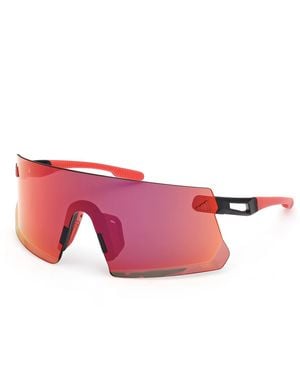 adidas Originals Sp0113 Adidas Dunamis S 02L Sunglasses Injected Roviex Mask Normal - Red