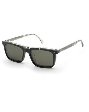 Lozza Ul4428 Alghero 2 Actp Optical Frames Acetate Smoke Squared - Black
