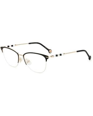Carolina Herrera Ch 0038 Rhl Optical Frames Metal Round - Black