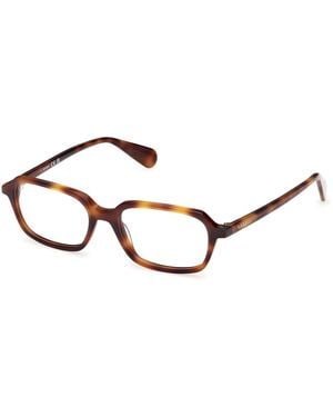 MAX&Co. Mo5218 052 Optical Frames Acetate Squared Normal - Black