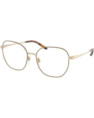 Ralph Lauren Rl5120 9453 Optical Frames Metal Transparent Geometric Normal - Black