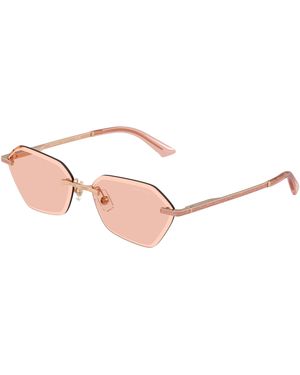 Jimmy Choo Jc4022J 300884 Sunglasses Metal Geometric Normal - Black