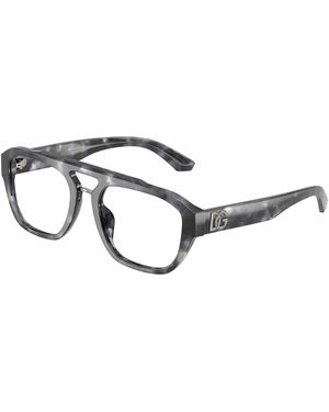 Dolce & Gabbana Dg3415 3445 Optical Frames Acetate Pilot Normal - Black