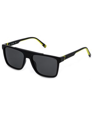 Fila Sfid20 Z42P Sunglasses Injected Smoke Squared - Black