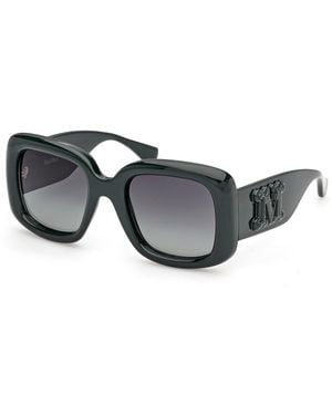 Max Mara Mm0207 96P Sunglasses Injected Butterfly Normal - Black
