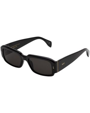 Retrosuperfuture Sg5 Etrusco Sunglasses Acetate Squared Normal - Black
