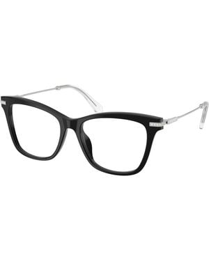 Swarovski Sk2071U 1038 Optical Frames Acetate Transparent Cat Eye Normal - Black