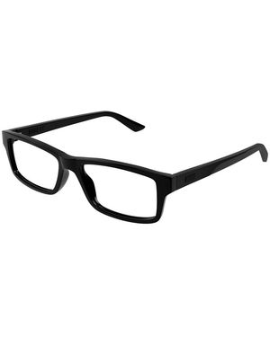 PUMA Pu0431O 001 Optical Frames Injected Transparent Squared - Black