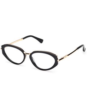 Max Mara Mm5185 001 Optical Frames Acetate Cat Eye Normal - Black