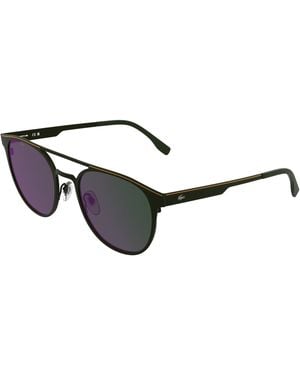 Lacoste L275S 318 Sunglasses Metal Round Normal - Black