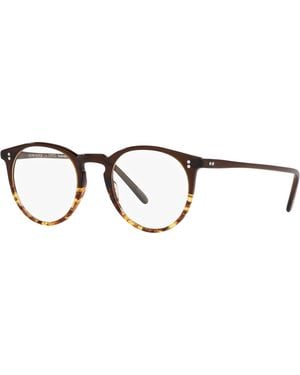 Oliver Peoples Ov5183 O'Malley 1756 Optical Frames Acetate Transparent Pantos Normal - Black