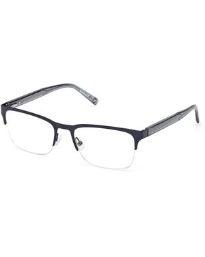 Timberland Tb50083 091 Optical Frames Metal Squared Normal - Black