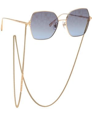 Chopard Ikchl02 300L Sunglasses Metal Geometric Anti-Glare Nuanced - Blue