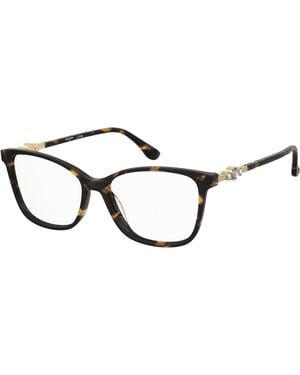 Pierre Cardin P.C. 8555 086 Optical Frames Acetate Squared Normal - Black