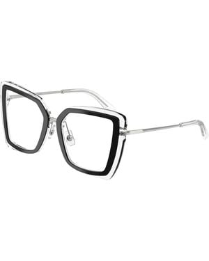 Jimmy Choo Jc3059 5102 Optical Frames Acetate Transparent Butterfly Normal - Black