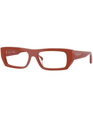 Vogue Eyewear Vo5660U 3244 Optical Frames Acetate Squared Normal - Black