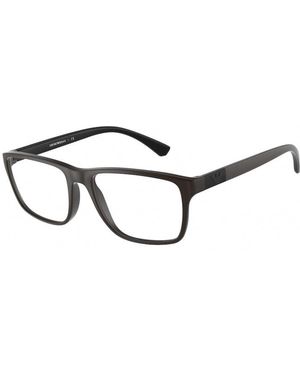 Emporio Armani Ea3091 5260 Optical Frames Plastic Squared - Black