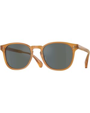 Oliver Peoples Ov5298Su Finley Esq. Sun (U) 1578W5 Sunglasses Acetate Round Normal - Black