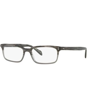 Oliver Peoples Ov5102 Denison 1124 Optical Frames Acetate Transparent Squared Normal - Black