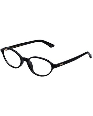 Retrosuperfuture Rz7 Numero 04 Optical Frames Acetate Round - Black