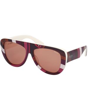 PUCCI Ep0231 39V Sunglasses Acetate Pilot Normal - Black