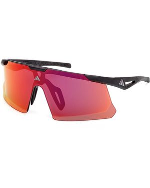 adidas Originals Sp0107 Adidas Dunamis Evo-S 02L Sunglasses Injected Roviex Mask Normal - Red
