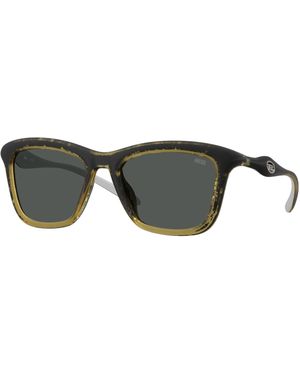 DIESEL Dl3008U 203087 Sunglasses Injected Squared Normal - Black