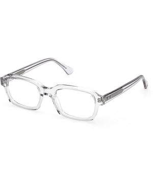 Web We5466 020 Optical Frames Acetate Squared Normal - Black