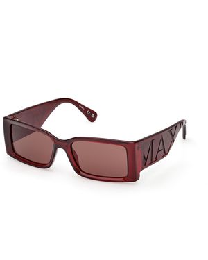 MAX&Co. Mo0130 66E Sunglasses Injected Squared Normal