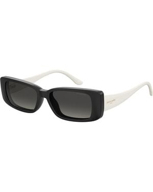Pierre Cardin P.C. 8534/Cs 80S/Lb Sunglasses Acetate Squared Polarized Shaded - Black