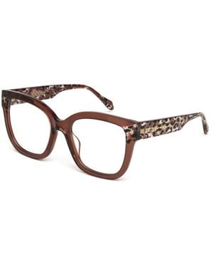 Just Cavalli Vjc115V 0Aak Optical Frames Acetate Butterfly - Black