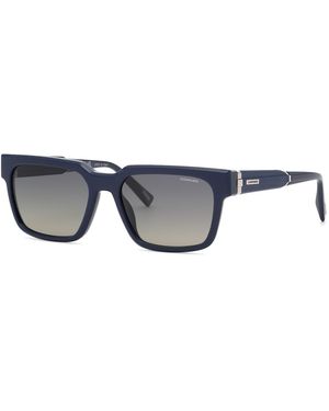 Chopard Sch428M D82P Sunglasses Acetate Smoke Squared Anti-Glare Nuanced - Black