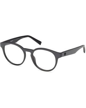 Timberland Tb50101 020 Optical Frames Injected Round Normal - Black