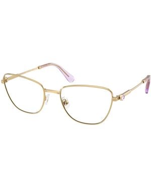 Swarovski Sk1018 4036 Optical Frames Metal Cat Eye Normal - Black
