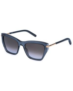 Furla Sfu983 840 Sunglasses Acetate Smoke Butterfly Normal Nuanced - Black