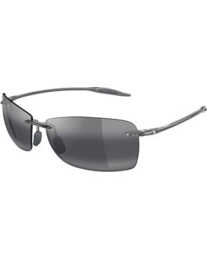 Maui Jim Mj0423S 039 Sunglasses Injected Squared - Black