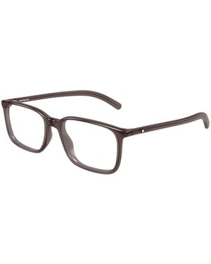Montblanc Mb0328O 005 Optical Frames Acetate Transparent Squared - Black