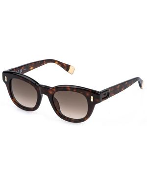 Furla Sfu986 0Agh Sunglasses Acetate Pantos Normal Nuanced - Black
