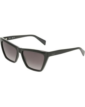 Liu Jo Lj817S 001 Sunglasses Bio-Inject Cat Eye Normal Shaded - Black