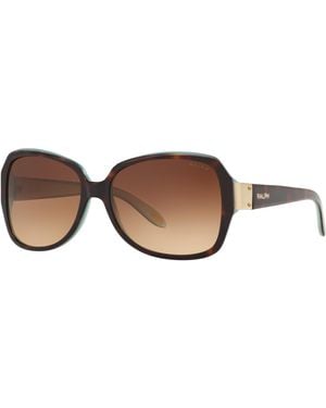 Ralph Lauren Ra5138 601/13 Sunglasses Acetate Squared Normal Shaded - Black