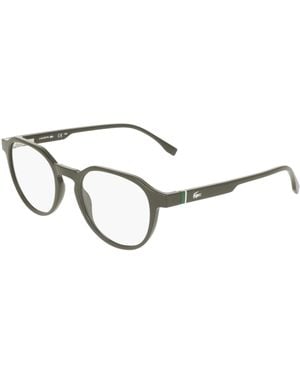 Lacoste L4008Mag-Set 001 Optical Frames Bio-Inject Smoke Squared Normal - Black
