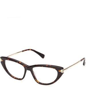 Max Mara Mm5254 52 Optical Frames Acetate Mask Normal - Black