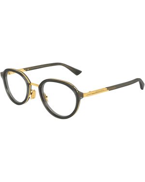 Bottega Veneta Bv1375O 004 Optical Frames Acetate Transparent Round - Black